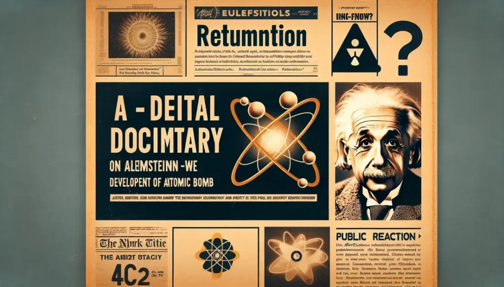 Documentário da Netflix sobre Einstein e a Bomba: Descubra o enredo e a repercussão