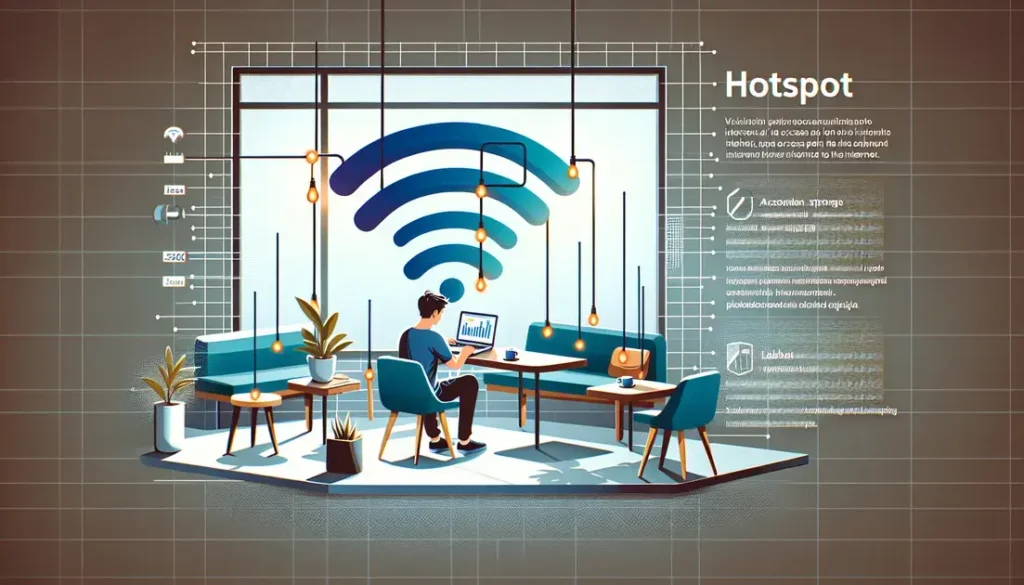 O que significa hotspot? Descubra tudo sobre pontos de acesso à internet.