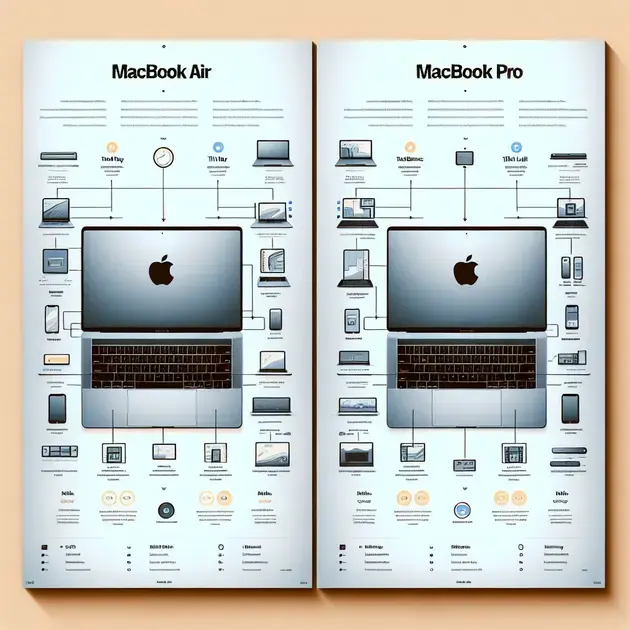 Comparação entre MacBook Air e MacBook Pro com chip M3: analise os laptops da Apple