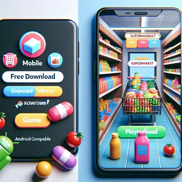 Download grátis do Supermarket Simulator 'mobile' para Android