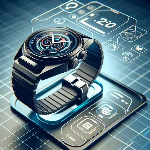 Smartwatch Multi M2 disponível no mercado com tecnologia always-on e recursos personalizáveis.