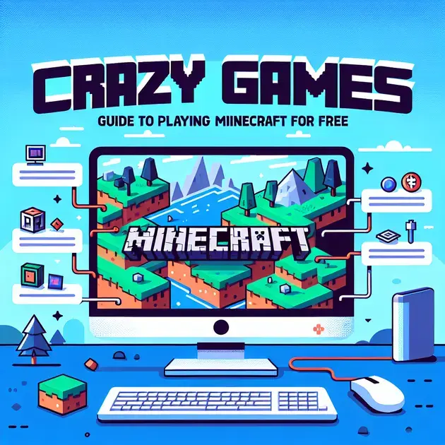 Crazy Games: Guia para jogar Minecraft gratuitamente através do site.