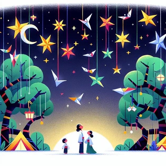 Google Doodle em 2024 comemora o Tanabata: festival da cultura japonesa