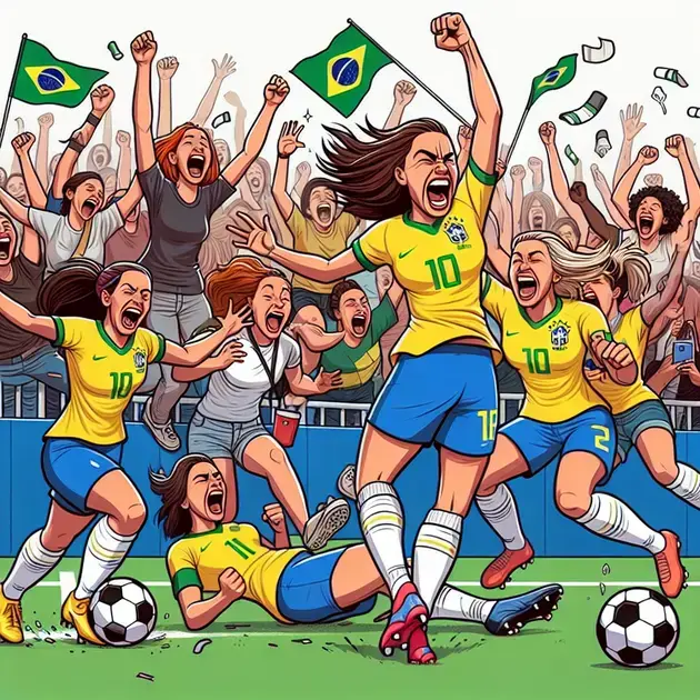 Brasil triunfa sobre a França com incríveis 16 minutos de acréscimo no futebol feminino; confira os memes