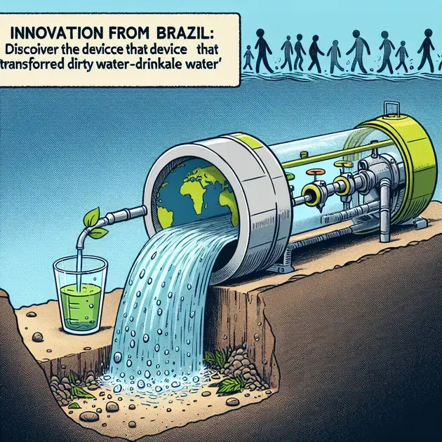 "Inovação Brasileira: Descubra o Dispositivo que Transforma Água Suja em Potável"