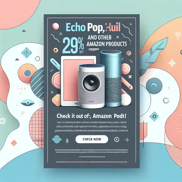 "Echo Pop, Kindle e outros produtos Amazon com 29% de desconto; confira!"