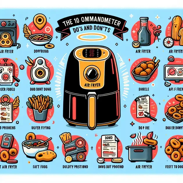 Os 10 Mandamentos da Air Fryer: O que Fazer e Evitar na Fritadeira a Ar